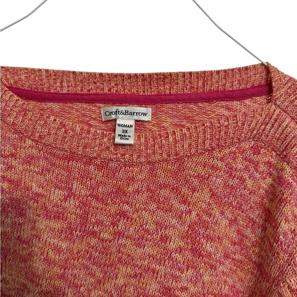 Croft & Barrow XL Marled Knit Sweater - Picture 2 of 3